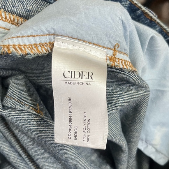 Cider Classic Blue Wide-Leg Jeans L - Picture 11 of 11